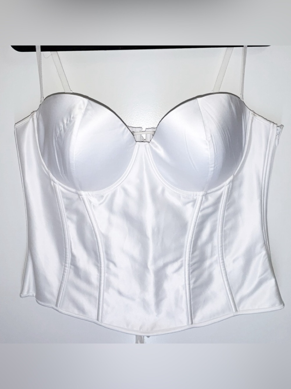 SKIMS ROMANCE SATIN CORSET - Satin Bustier Corset Top